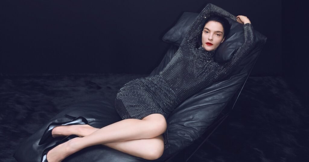 Mariacarla Boscono Wows in Pinko Fall 2024 Ad